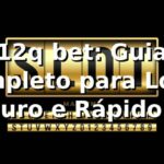 12q bet: Guia Completo para Login Seguro e Rápido em 2026 🎯