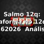 Salmo 12q: Plataforma no 12q em 2026/2026 🚀 Análise Completa